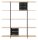 rocada Beistellregal eiche 170,0 x 36,0 x 170,0 cm, 1 St.