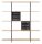 rocada Beistellregal eiche 170,0 x 36,0 x 170,0 cm, 1 St.