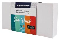 magnetoplan Moderationskarten Sea Dusk farbsortiert 20,0 x 10,0  cm, 250 St.