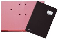PAGNA Unterschriftenmappe DE LUXE 20 Fächer schwarz,...