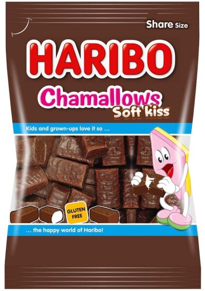 HARIBO Chamallows Soft Kiss Marshmallows 200,0 g, 1 Pack