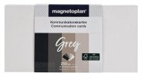 magnetoplan Moderationskarten Grey farbsortiert 20,0 x 10,0  cm, 250 St.
