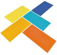 magnetoplan Moderationskarten Rainbow farbsortiert 20,0 x...