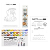 COPIC® Ciao 3D Cozy Palette Starter Layoutmarker-Set...