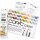 COPIC® Ciao 3D Cozy Palette Starter Layoutmarker-Set farbsortiert 1,0 + 6,0 mm, 1 Set