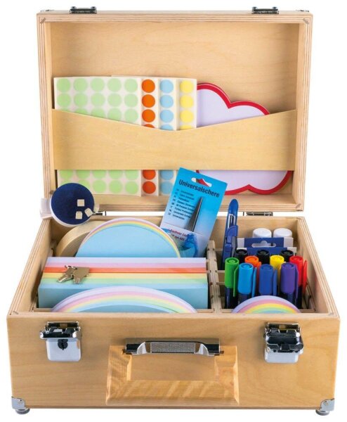 magnetoplan Moderationskoffer Wood Series 2.400 Teile