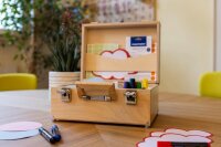 magnetoplan Moderationskoffer Wood Series 2.400 Teile
