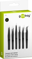 goobay Pinzetten-Set 6-teilig, 1 Set