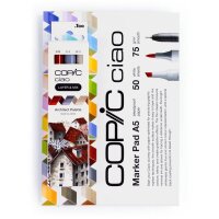 COPIC® Ciao 3D Architect Palette Starter Layoutmarker-Set farbsortiert 1,0 + 6,0 mm, 1 Set