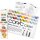 COPIC® Ciao 2D Brilliant Palette Starter Layoutmarker-Set farbsortiert 1,0 + 6,0 mm, 1 Set