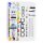 COPIC® Ciao 2D Pastel Palette Starter Layoutmarker-Set farbsortiert 1,0 + 6,0 mm, 1 Set