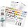 COPIC® Ciao 2D Pastel Palette Starter Layoutmarker-Set farbsortiert 1,0 + 6,0 mm, 1 Set