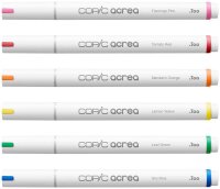 COPIC® acrea Vivid Layoutmarker-Set farbsortiert 0,8...