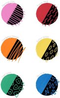 COPIC® acrea Vivid Layoutmarker-Set farbsortiert 0,8 mm, 6 St.