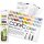 COPIC® Ciao 3D Botanic Palette Starter Layoutmarker-Set farbsortiert 1,0 + 6,0 mm, 1 Set