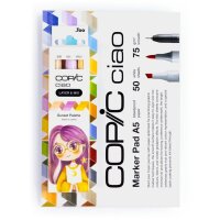 COPIC® Ciao Sunset Palette Starter Layoutmarker-Set farbsortiert 1,0 + 6,0 mm, 1 Set