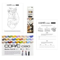 COPIC® Ciao 2D Pet Palette Starter Layoutmarker-Set...
