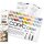 COPIC® Ciao 2D Pet Palette Starter Layoutmarker-Set farbsortiert 1,0 + 6,0 mm, 1 Set