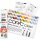 COPIC® Ciao Vibrant Palette Starter Layoutmarker-Set farbsortiert 1,0 + 6,0 mm, 1 Set