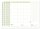 Ursus® Schreibtischunterlage weiß/grün Papier 52,5 x 37,5 cm, 30 Blatt