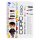 COPIC® Ciao Warm Palette Starter Layoutmarker-Set farbsortiert 1,0 + 6,0 mm, 1 Set