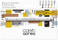 COPIC® acrea Essentials Layoutmarker-Set farbsortiert...