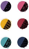 COPIC® acrea Deep Layoutmarker-Set farbsortiert 0,8 mm, 6 St.