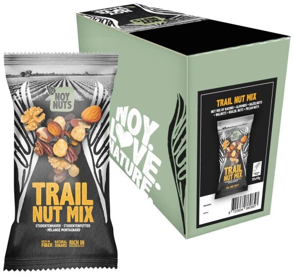 NOY NUTS TRAIL NUT MIX  12 x 45,0 g, 12 St.