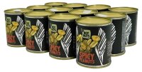 NOY NUTS SPICY PEANUTS  12 x 60,0 g, 12 St.