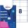 AVERY Zweckform Namensschilder mit Textilband 9,0 x 6,0 cm, 1 Set