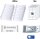 AVERY Zweckform Namensschilder mit Magnet 80,0 x 34,0 mm, 1 Set