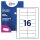 AVERY Zweckform Namensschilder mit Magnet 80,0 x 34,0 mm, 1 Set