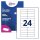AVERY Zweckform Namensschilder mit Magnet 68,0 x 22,0 mm, 1 Set