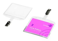 AVERY Zweckform Namensschilder mit Clip 9,0 x 6,0 cm, 1 Set
