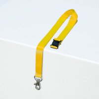 AVERY Zweckform Lanyards 4842Y, Karabiner, gelb, 10 St.