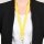 AVERY Zweckform Lanyards 4842Y, Karabiner, gelb, 10 St.