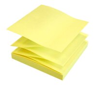 inFO Z-Faltung Haftnotizen gelb, 1 Block