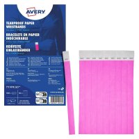 AVERY Zweckform Eintrittsbänder pink, 500 St.