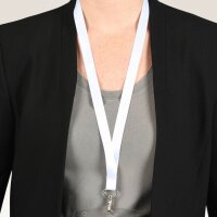 AVERY Zweckform Lanyards 4842W, Karabiner, weiß, 10...