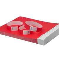 AVERY Zweckform Eintrittsbänder rot, 500 St.