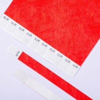 AVERY Zweckform Eintrittsbänder rot, 500 St.