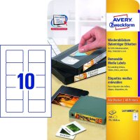AVERY Zweckform Etiketten L4738REV-25 weiß 70,0 x...