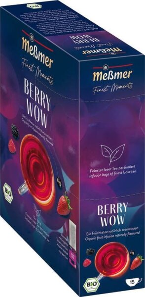 Meßmer Berry Wow Bio-Tee 15 Portionen