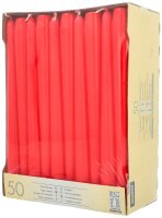 STARPAK Kerzen rot, 50 St.