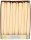STARPAK Kerzen champagner, 50 St.