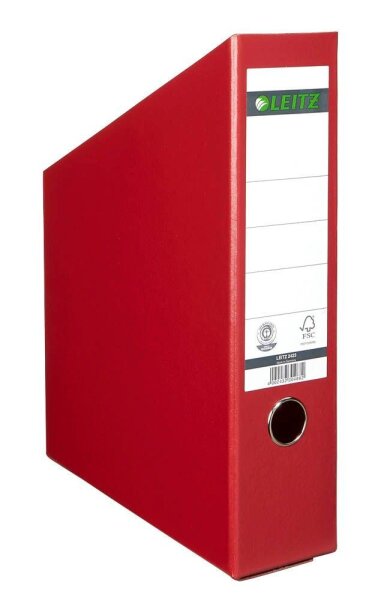 LEITZ Stehsammler 2423-00-25 rot Karton, DIN A4, 1 St.