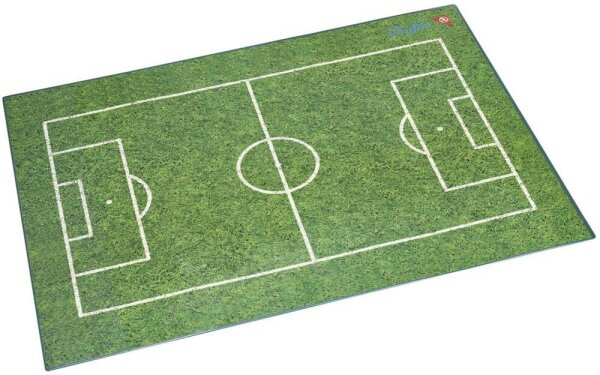 Läufer Schreibtischunterlage Fußballfeld grün Kunststoff 53,0 x 40,0 cm, 1 St.