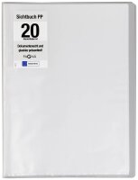 PAGNA Office Sichtbuch DIN A4, 20 Hüllen...