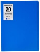 PAGNA Office Sichtbuch DIN A4, 20 Hüllen blau, 1 St.