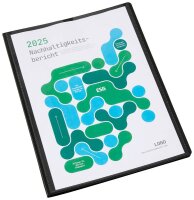 PAGNA Office Sichtbuch DIN A4, 20 Hüllen schwarz, 1 St.